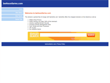 Tablet Screenshot of berksonfarms.com